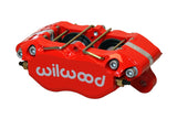 Wilwood - 64–72 GM A-Body | 67–69 GM F-Body | 64–82 Corvette | With Ridetech Spindles - Dynapro Dust-Boot Big Brake Front Brake Kit (Hub) - 12.19 Inch