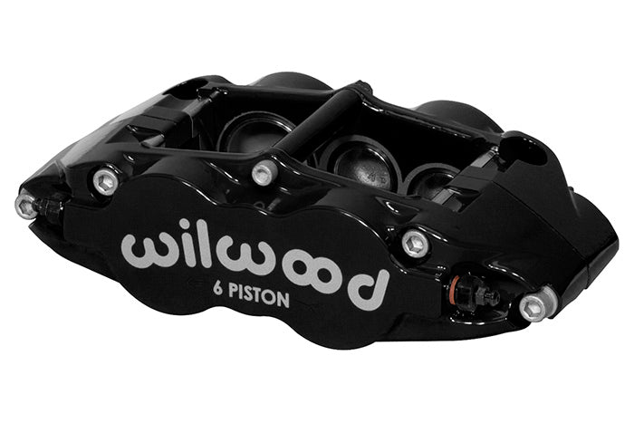 Wilwood - Kit de frenos delanteros grandes Chevy/GMC C10 1963-1986 Forged Narrow Superlite 6R (cubo y rotor de 2 piezas) - Rotores de 13,06 pulgadas