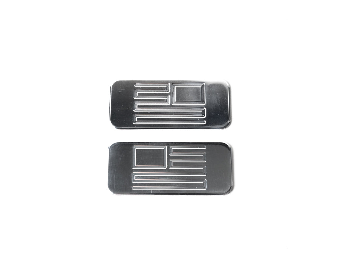 Chevy | GMC OBS 1988-1999 Billet Cab Emblem - Flag Logo
