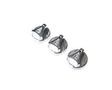 Chevy | GMC NBS SUV 2003-2006 Billet Rear Climate Control Knobs - 3PK