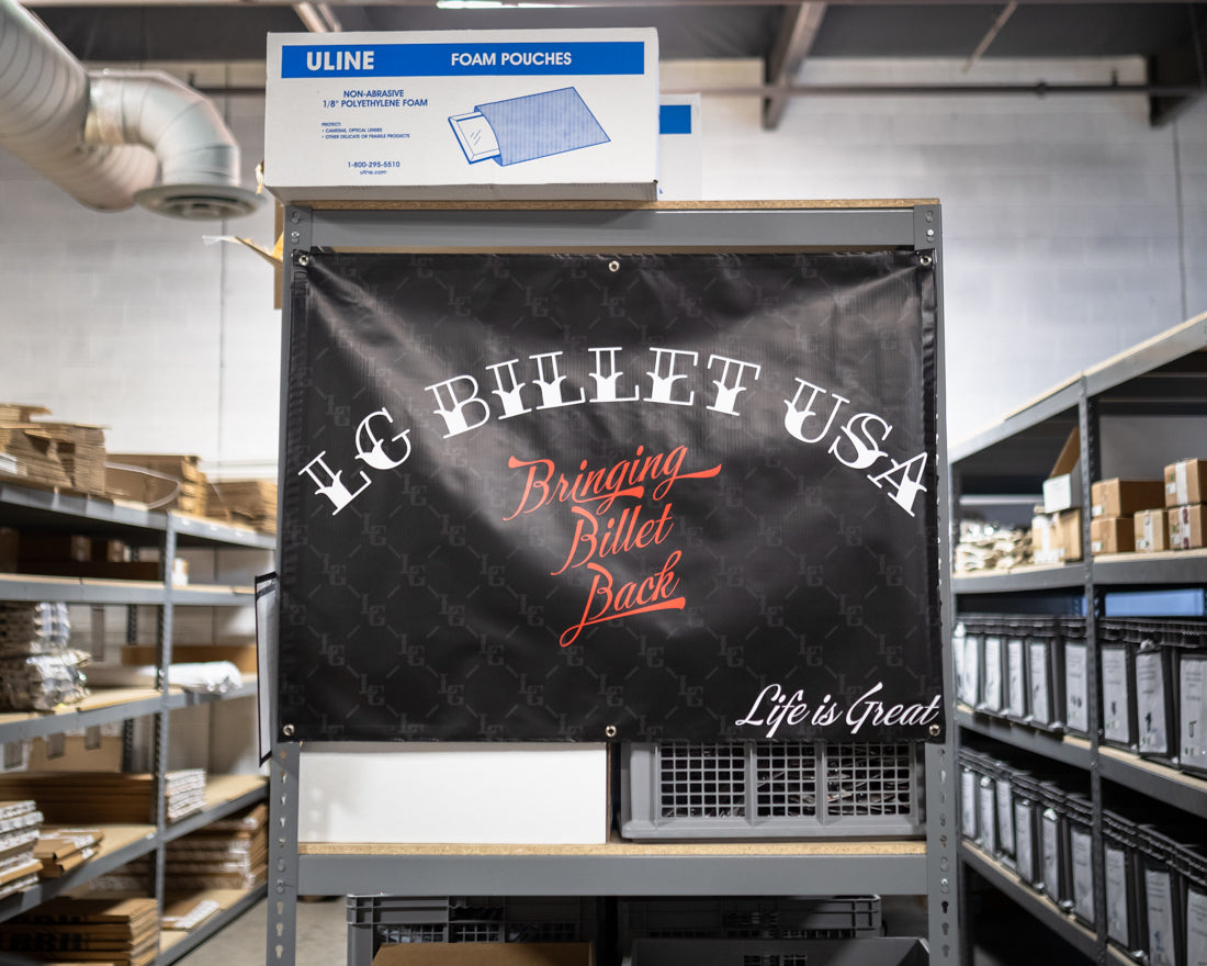LG Billet USA Shop Banner - Bringing Billet Back