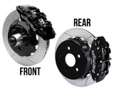 Wilwood - Kit completo de frenos grandes delanteros y traseros para Chevy/GMC C1500-OBS 1988-1998 - Aero6