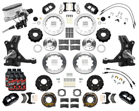 Wilwood - Kit completo de frenos grandes delanteros y traseros para Chevy/GMC C1500-OBS 1988-1998 - Diámetro del rotor: 13 pulgadas