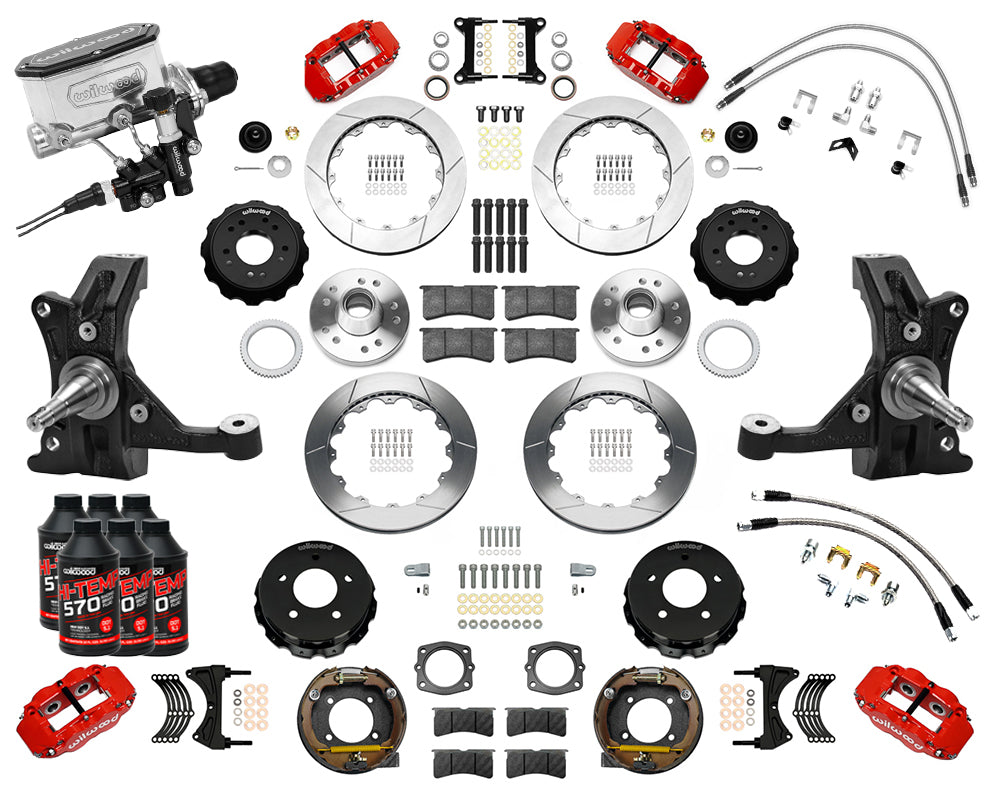 Wilwood - 1988-1998 Chevy/GMC C1500-OBS Complete Front and