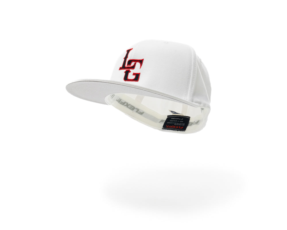 *LIMITED EDITION* | LG Billet USA 'Baseball Logo' Fitted Hat | White