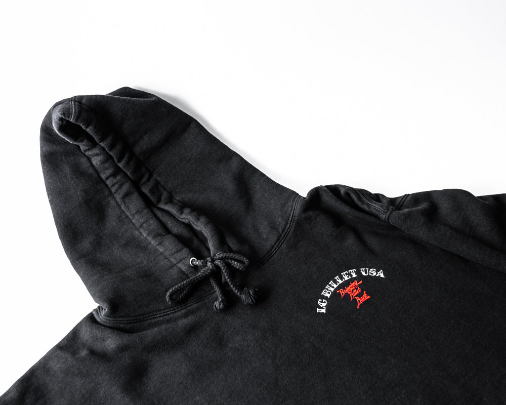 Black Bringing Billet Back Fleece-Lined Heavyweight Sweatshirt