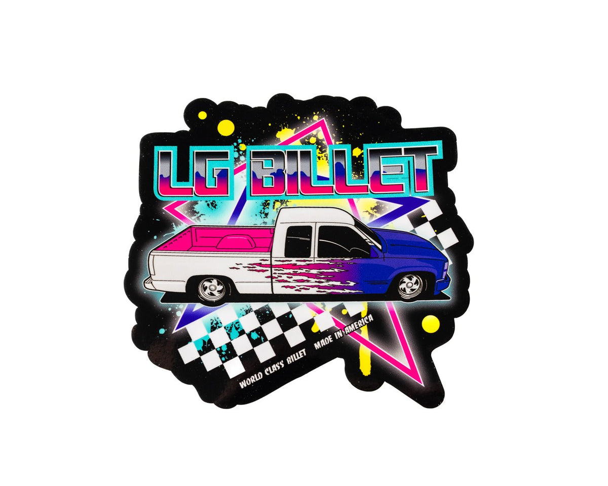 Retro OBS Sticker – LG Billet USA