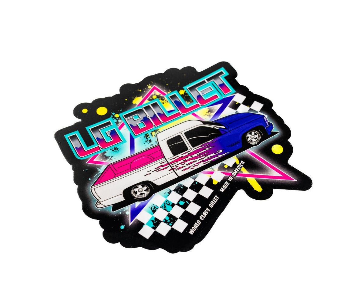 Retro OBS Sticker – LG Billet USA