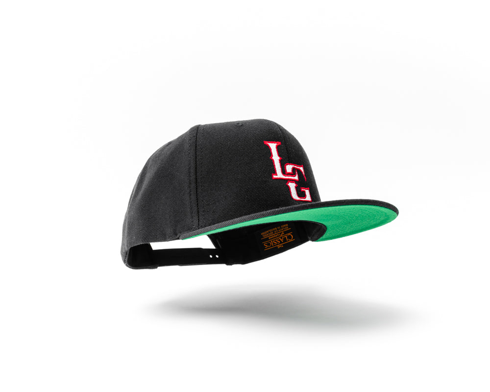 *LIMITED EDITION* | LG Billet USA 'Baseball Logo' Snapback Hat | Black