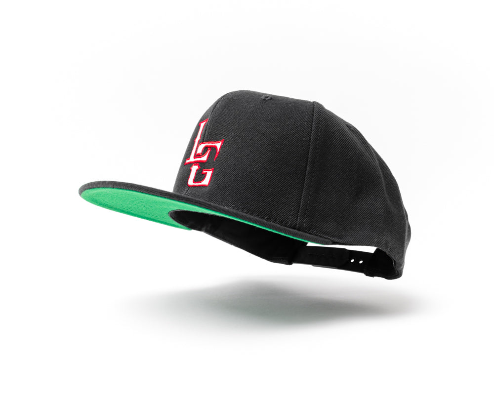*LIMITED EDITION* | LG Billet USA 'Baseball Logo' Snapback Hat | Black