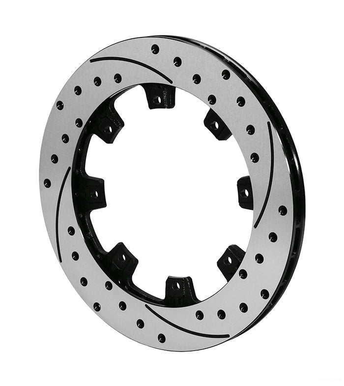 Wilwood - Kit de freno delantero forjado Dynapro 6 Big Brake para Chevy S10 1982-2003 - Rotores de 12,19 pulgadas