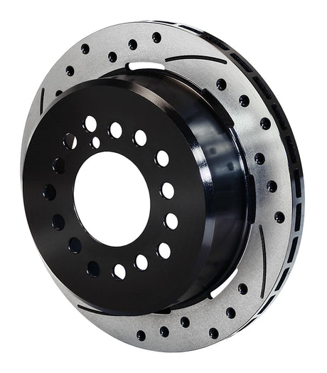 Wilwood - 10/12 Bolt - 2.75 - 2.81 Offset - Forged Dynapro Low-Profile Rear Parking Brake Kit - 11 Inch - Staggered Caliper Mounting