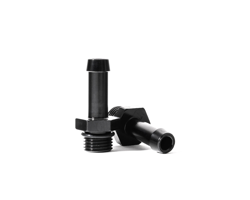 Shop48 O-ring Boss Fitting 3/8 Barb - For Vapor Trapper | Anodized Black