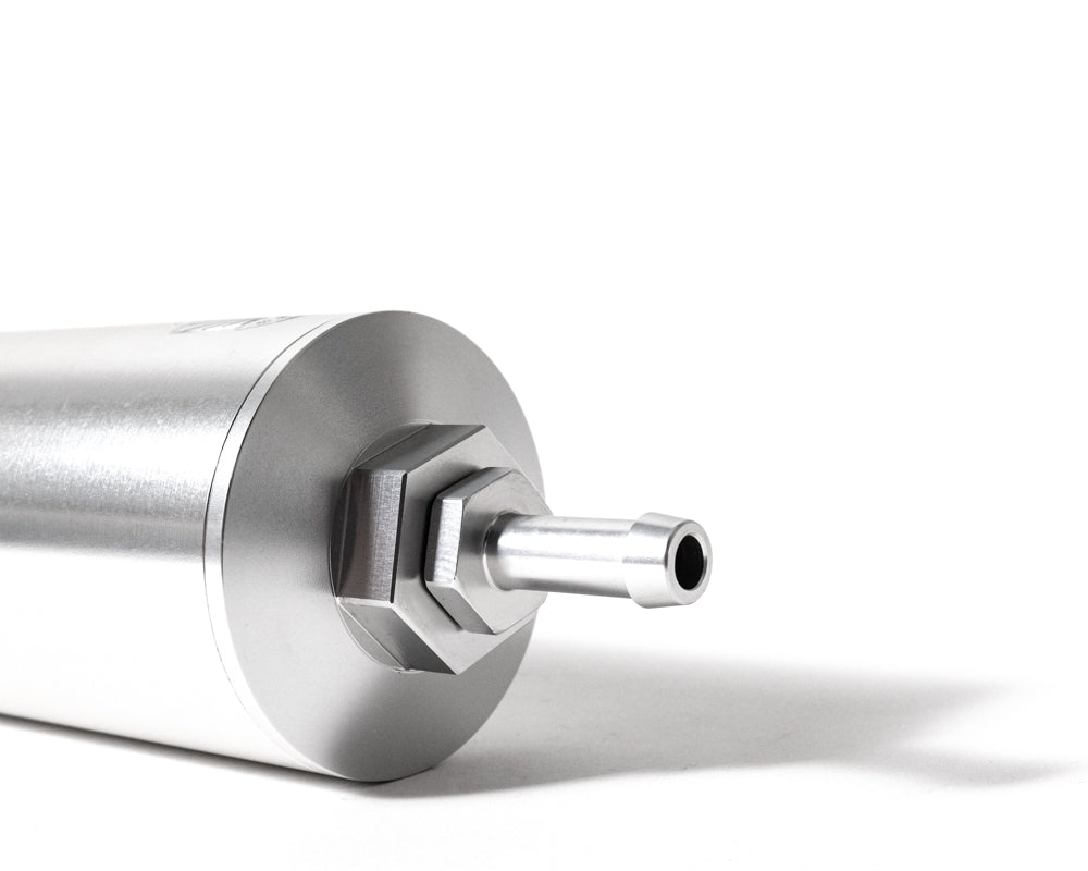 Shop48 O-ring Boss Fitting 3/8 Barb - For Vapor Trapper | Clear Anodizing