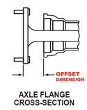 Wilwood - Kit de freno trasero grande para Chevy/GMC C10 1963-1986 D154 - Rotores de 12,19 pulgadas