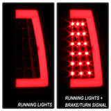 Luces traseras LED Spyder Xtune 99-02 Chevy Silverado 1500 | 99-06 GMC Sierra 1500 versión 3 - Rojo transparente (no se adapta a los laterales)