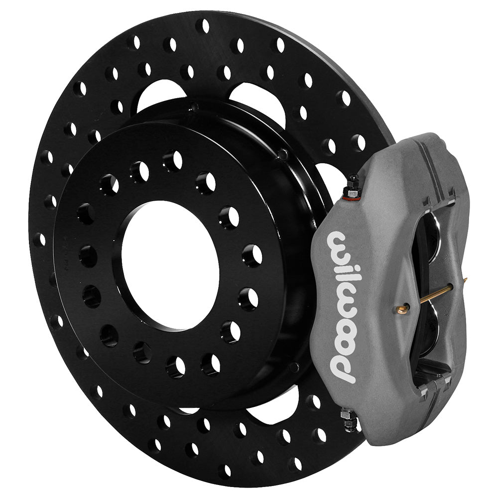 Wilwood - 10/12 Bolt - 2.91 Offset - Forged Dynalite Rear Drag Brake Kit - 11.44 Inch - Rear Caliper Mounting