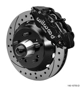 Wilwood - Kit de frenos delanteros grandes Chevy/GMC C10 1963-1987, forjados, angostos, Superlite 6R, diámetro del rotor 13,06 pulgadas