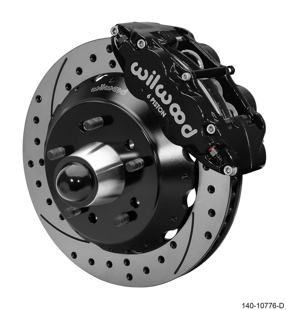 Wilwood - 1963-1987 Chevy/GMC C10 Front Big Brake Kit Forged Narrow Superlite 6R - 14-Inch Rotors