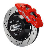 Wilwood - 64–72 GM A-Body | 67–69 GM F-Body | 64–82 Corvette | With Ridetech Spindles - AERO6 Big Brake Front Brake Kit - 14 Inch