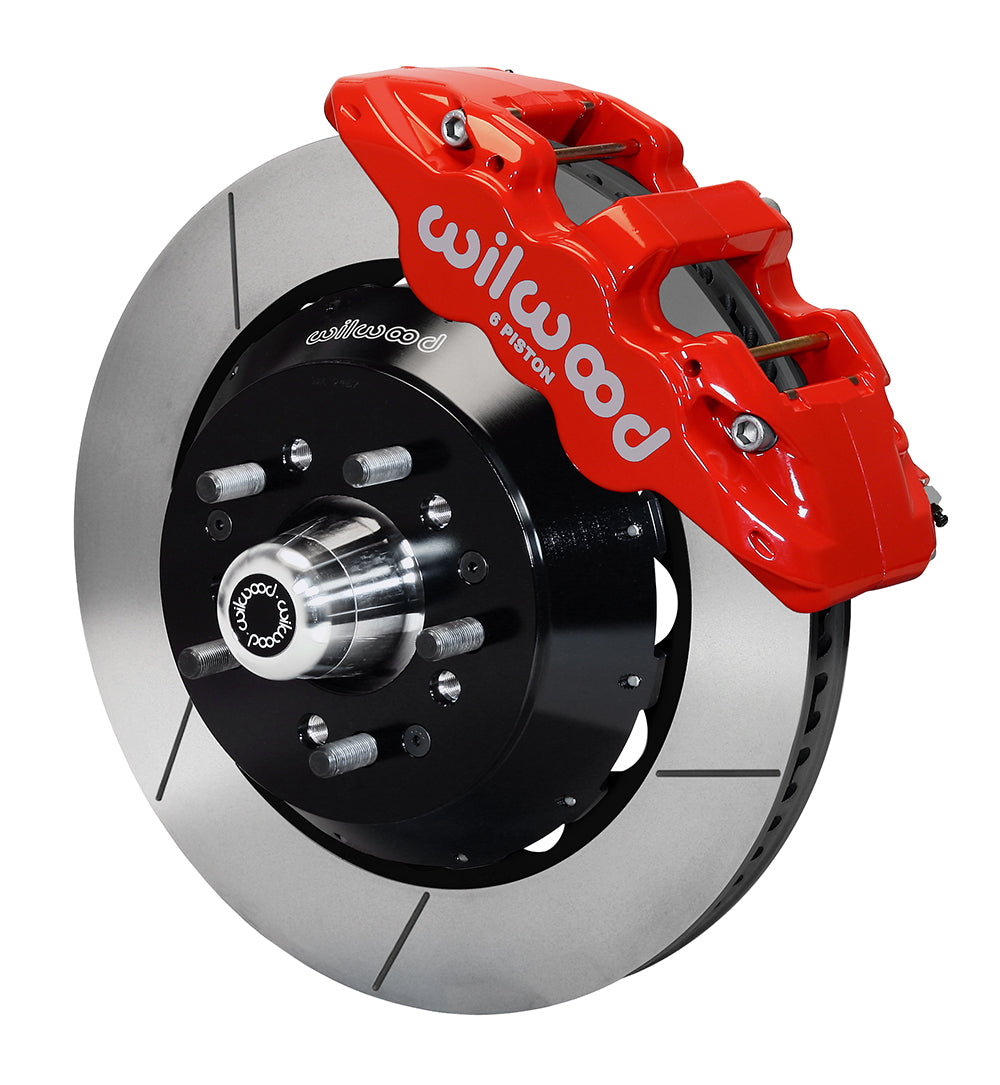 Wilwood - 64–72 GM A-Body | 67–69 GM F-Body | 64–82 Corvette | With Ridetech Spindles - AERO6 Big Brake Front Brake Kit - 14 Inch