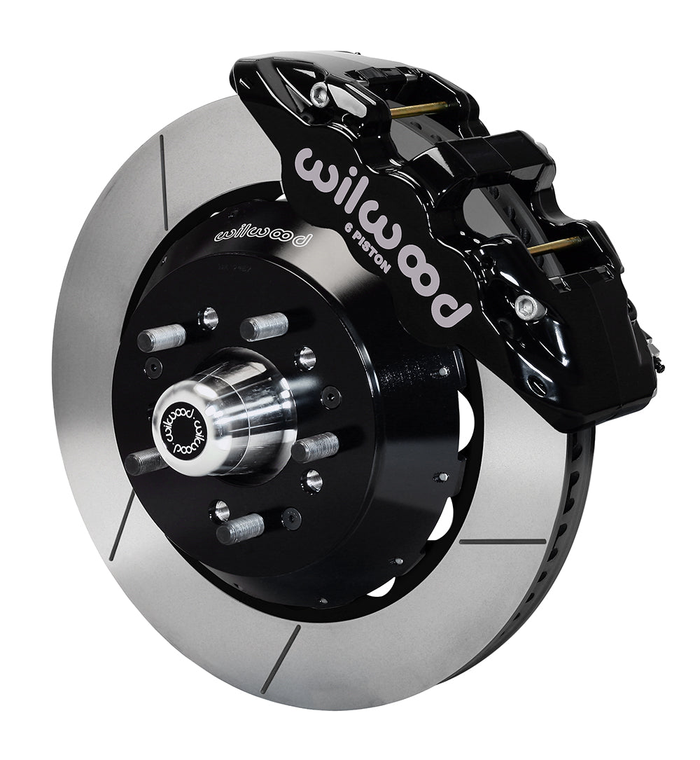 Wilwood - 64–72 GM A-Body | 67–69 GM F-Body | 64–82 Corvette | With Ridetech Spindles - AERO6 Big Brake Front Brake Kit - 14 Inch