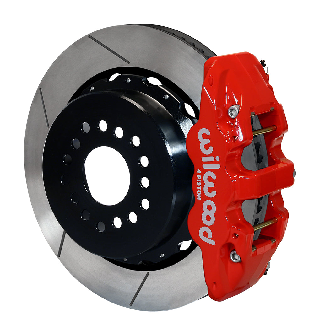 Wilwood - 10/12 Bolt - 2.81 Offset - AERO4 Big Brake Rear Parking Brake Kit - 14 Inch - Rear Caliper Mounting