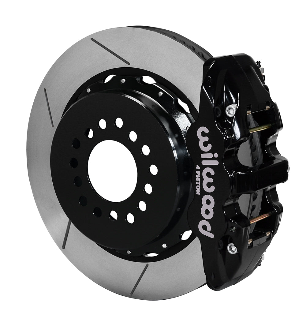 Wilwood - 10/12 Bolt - 2.81 Offset - AERO4 Big Brake Rear Parking Brake Kit - 14 Inch - Rear Caliper Mounting