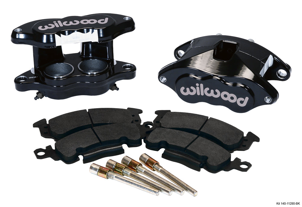 Wilwood - 1971-1986 Chevy/GMC C/K 10 Front Big Brake Kit D52 Front Caliper Kit - For 1.25" Factory Rotors