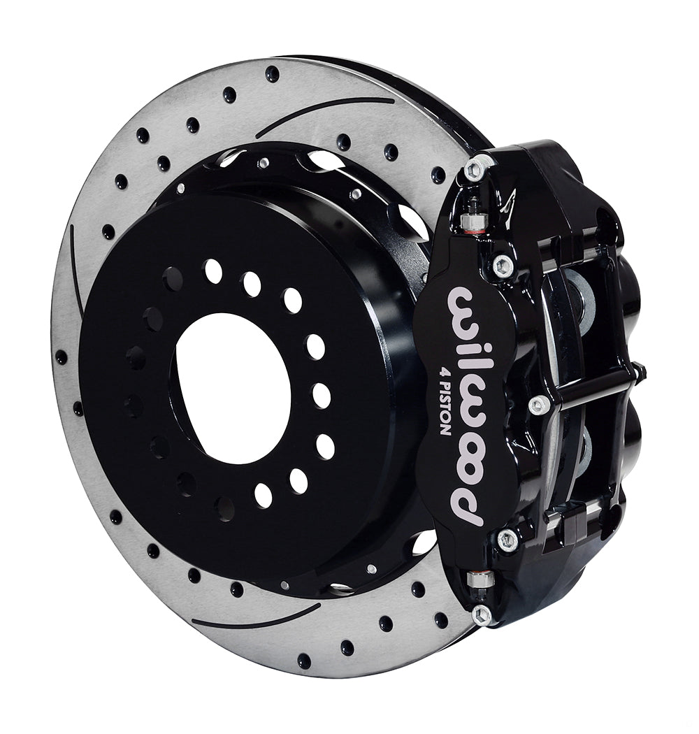 Wilwood - 10/12 Bolt - 2.75 Offset - Forged Narrow Superlite 4R Calipers - 12.88 Inch - Rear Caliper Mounting