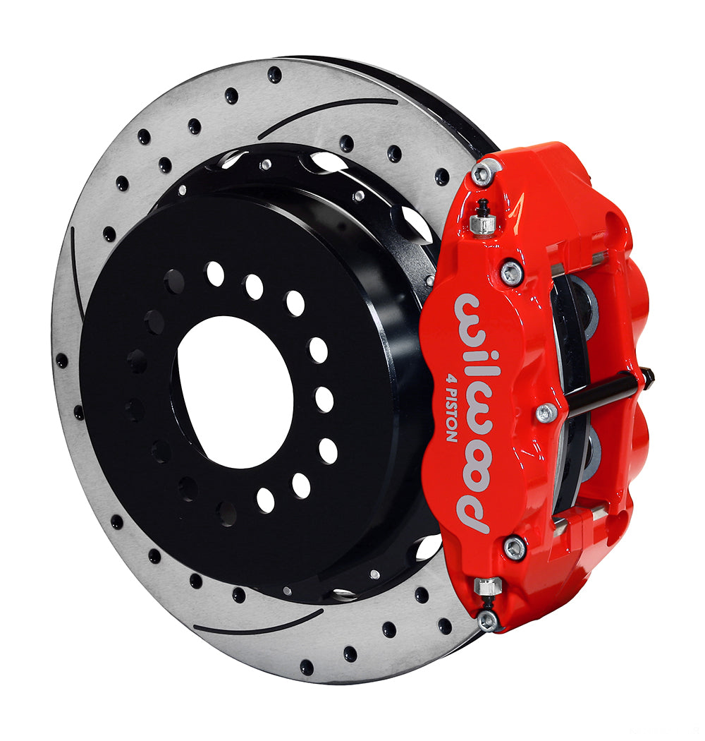 Wilwood - 10/12 Bolt - 2.75 Offset - Forged Narrow Superlite 4R Calipers - 12.88 Inch - Rear Caliper Mounting