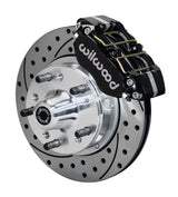 Wilwood - 64–72 GM A-Body | 67–69 GM F-Body | 64–82 Corvette | With Ridetech Spindles - Dynapro Dust-Boot Pro Series Front Brake Kit - 11 Inch