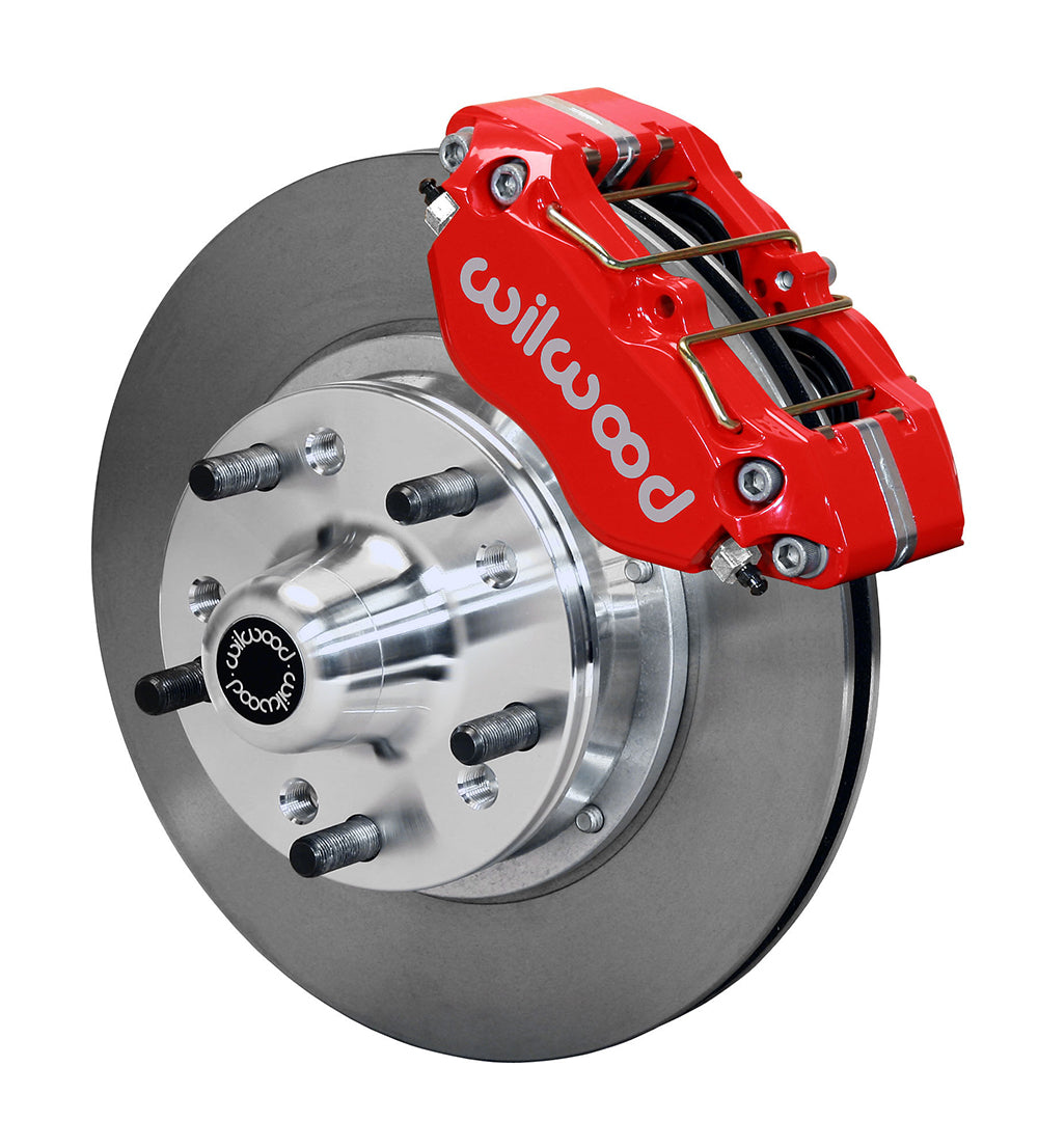 Wilwood - 64–72 GM A-Body | 67–69 GM F-Body | 64–82 Corvette | With Ridetech Spindles - Dynapro Dust-Boot Pro Series Front Brake Kit - 11 Inch
