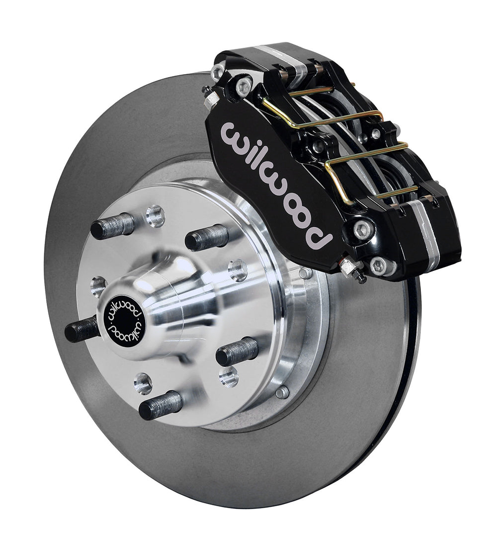 Wilwood - 64–72 GM A-Body | 67–69 GM F-Body | 64–82 Corvette | With Ridetech Spindles - Dynapro Dust-Boot Pro Series Front Brake Kit - 11 Inch