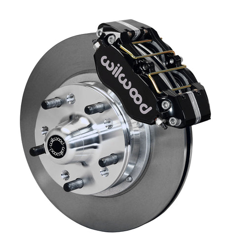 Wilwood - 64–72 GM A-Body | 67–69 GM F-Body | 64–82 Corvette | With Ridetech Spindles - Dynapro Dust-Boot Pro Series Front Brake Kit - 11 Inch