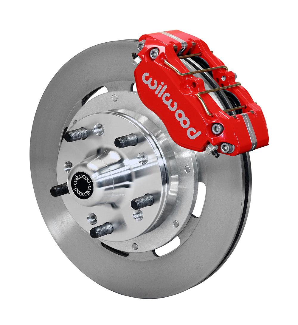 Wilwood - 64–72 GM A-Body | 67–69 GM F-Body | 64–82 Corvette | With Ridetech Spindles - Dynapro Dust-Boot Big Brake Front Brake Kit (Hub) - 12.19 Inch