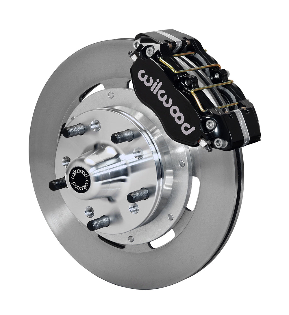 Wilwood - 64–72 GM A-Body | 67–69 GM F-Body | 64–82 Corvette | With Ridetech Spindles - Dynapro Dust-Boot Big Brake Front Brake Kit (Hub) - 12.19 Inch