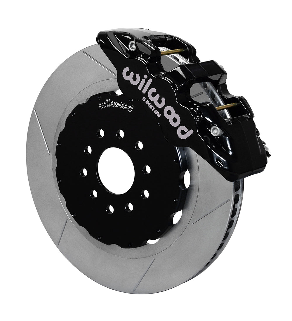 Wilwood - 1964–1981 A/F/X-Body, 1963–1982 Corvette, 1964–1970 Mustang | Ridetech, Art Morrison, Detroit Speed - AERO6 Big Brake Front Brake Kit - 15 inch