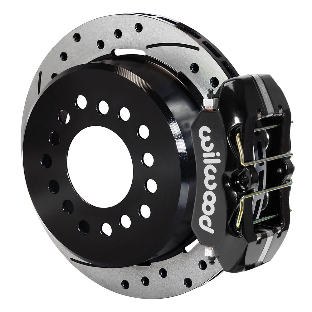 Wilwood - 10/12 Bolt - 2.75 - 2.81 Offset - Forged Dynapro Low-Profile Rear Parking Brake Kit - 11 Inch - Staggered Caliper Mounting