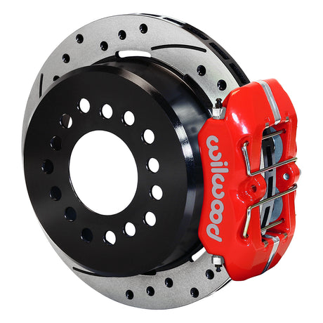 Wilwood - 10/12 Bolt - 2.75 - 2.81 Offset - Forged Dynapro Low-Profile Rear Parking Brake Kit - 11 Inch - Staggered Caliper Mounting
