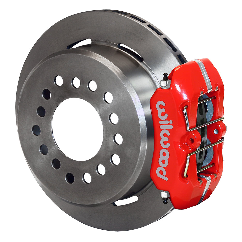 Wilwood - 10/12 Bolt - 2.75 - 2.81 Offset - Forged Dynapro Low-Profile Rear Parking Brake Kit - 11 Inch - Staggered Caliper Mounting