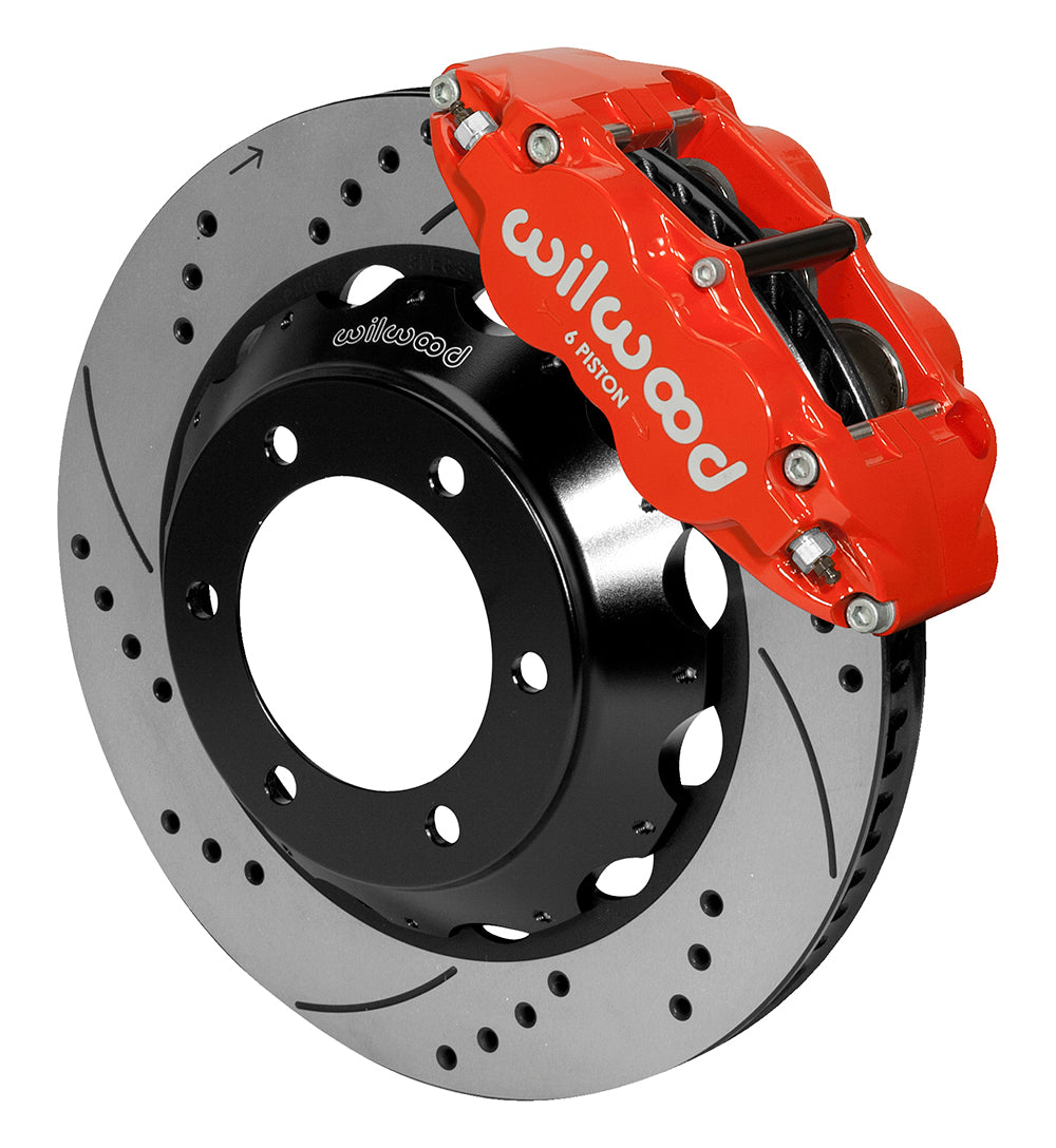 Wilwood - 2003-2014 Lexus GX460 & GX470 | 2003-2023 Toyota 4Runner, FJ Cruiser, Tacoma Forged Narrow Superlite 6R Big Brake Front Brake Kit - 14-inch