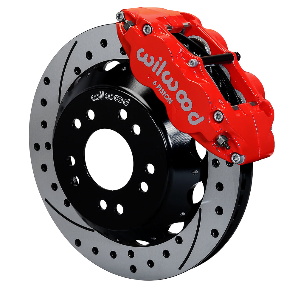 Wilwood - 1963-1986 Chevy/GMC C10 Front Big Brake Kit Forged Narrow Superlite 6R - 13.06-Inch Rotors
