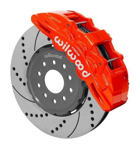 Wilwood - 1964–1981 A/F/X-Body, 1963–1982 Corvette, 1964–1970 Mustang | Ridetech, Art Morrison, Detroit Speed - SX6R Big Brake Dynamic Front Brake Kit - 14 inch