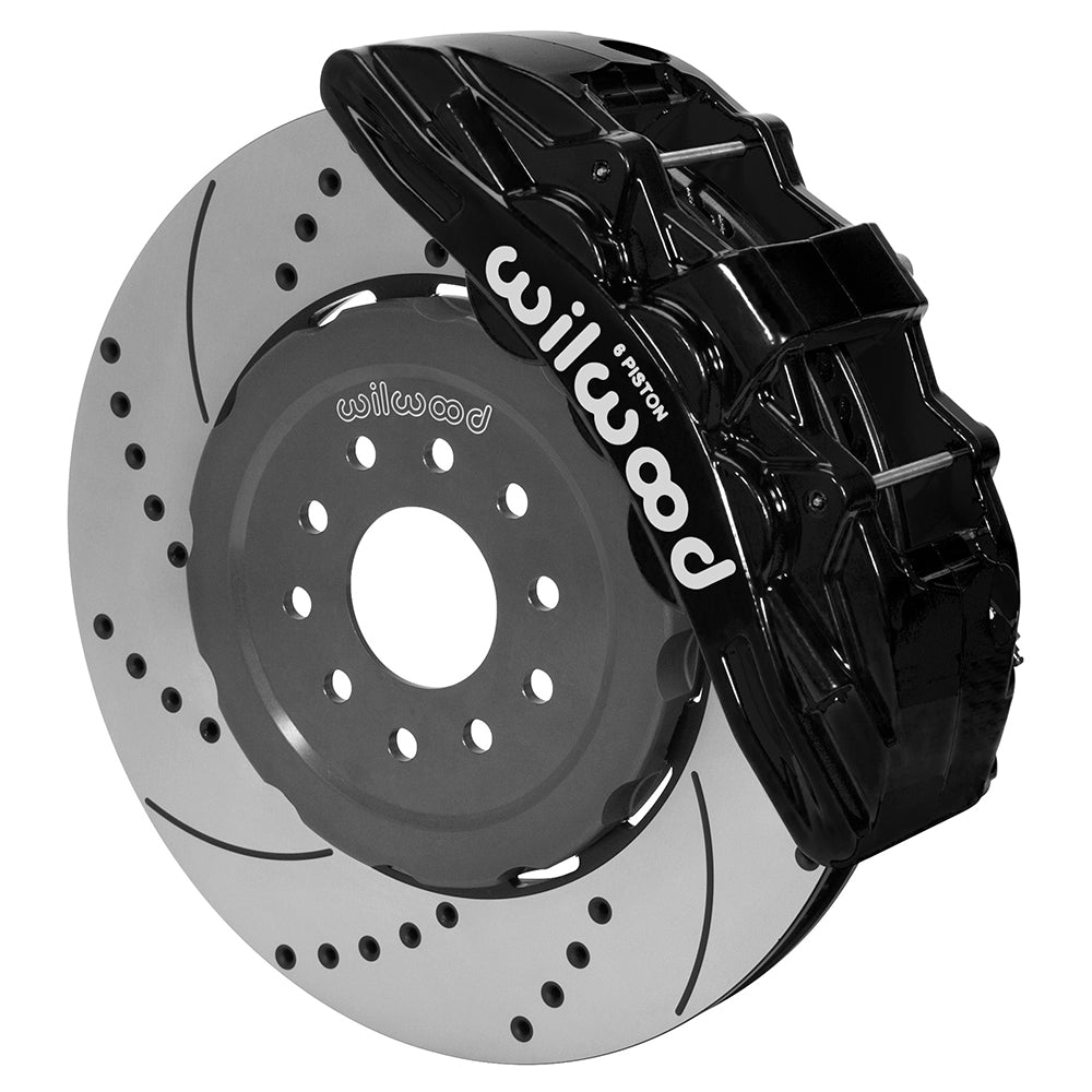 Wilwood - 1964–1981 A/F/X-Body, 1963–1982 Corvette, 1964–1970 Mustang | Ridetech, Art Morrison, Detroit Speed - SX6R Big Brake Dynamic Front Brake Kit - 15 inch