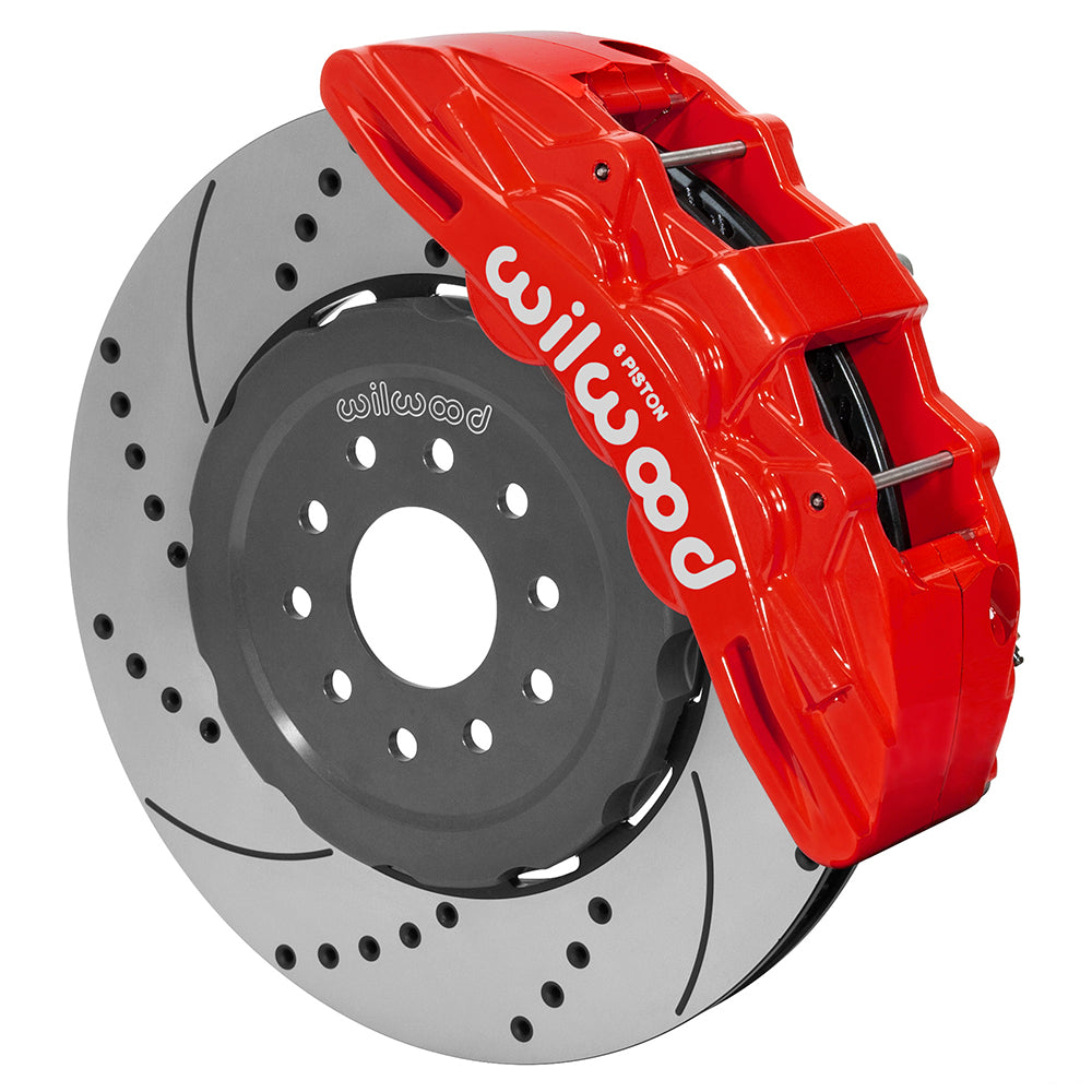 Wilwood - 1964–1981 A/F/X-Body, 1963–1982 Corvette, 1964–1970 Mustang | Ridetech, Art Morrison, Detroit Speed - SX6R Big Brake Dynamic Front Brake Kit - 15 inch