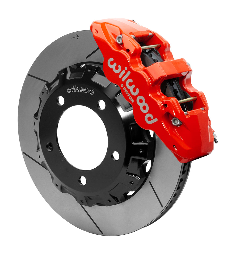 Wilwood - 2008-2015 Lexus LX570 | 2007-2018 Toyota Land Cruiser, Sequoia, Tundra AERO6 Big Brake Truck Front Brake Kit - 14.25 Inch