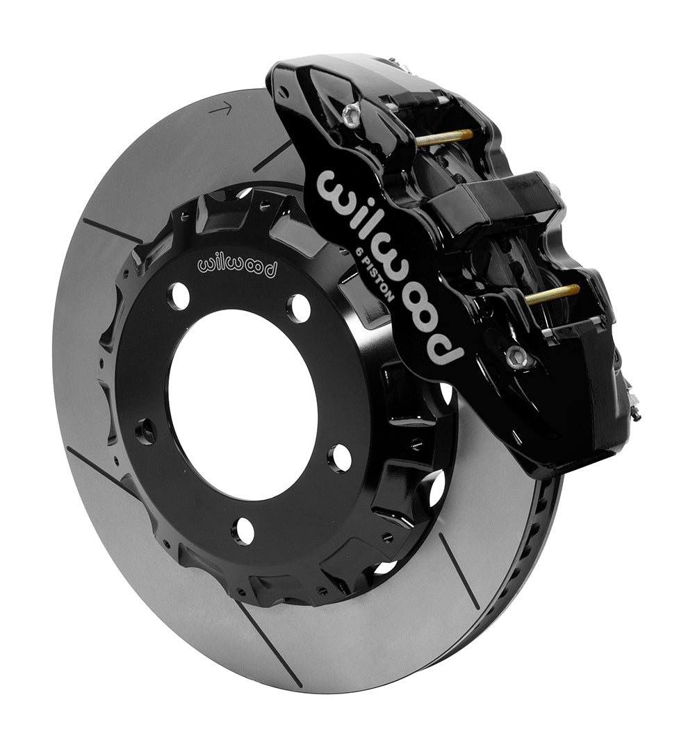 Wilwood - 2008-2015 Lexus LX570 | 2007-2018 Toyota Land Cruiser, Sequoia, Tundra AERO6 Big Brake Truck Front Brake Kit - 14.25 Inch