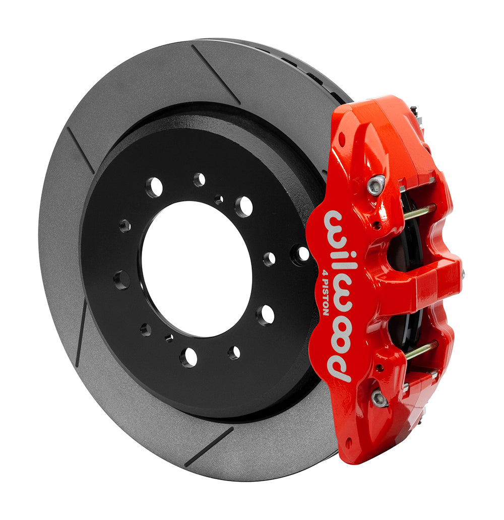 Wilwood - 2008-2015 Lexus LX570 | 2007-2018 Toyota Land Cruiser, Sequoia, Tundra AERO4 Big Brake Truck Rear Brake Kit - 14.50 Inch