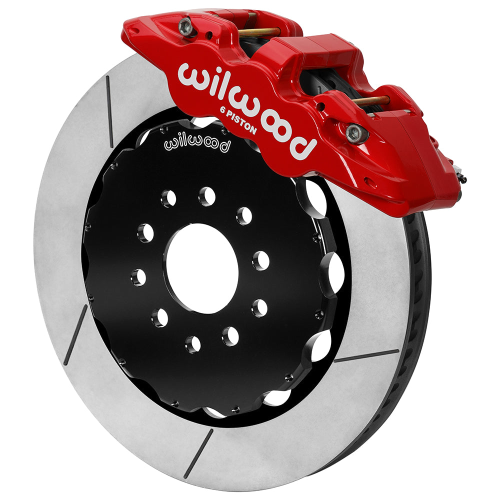 Wilwood - 1964–1981 A/F/X-Body, 1963–1982 Corvette, 1964–1970 Mustang | Ridetech, Art Morrison, Detroit Speed - AERO6 Big Brake Front Brake Kit - 14 inch